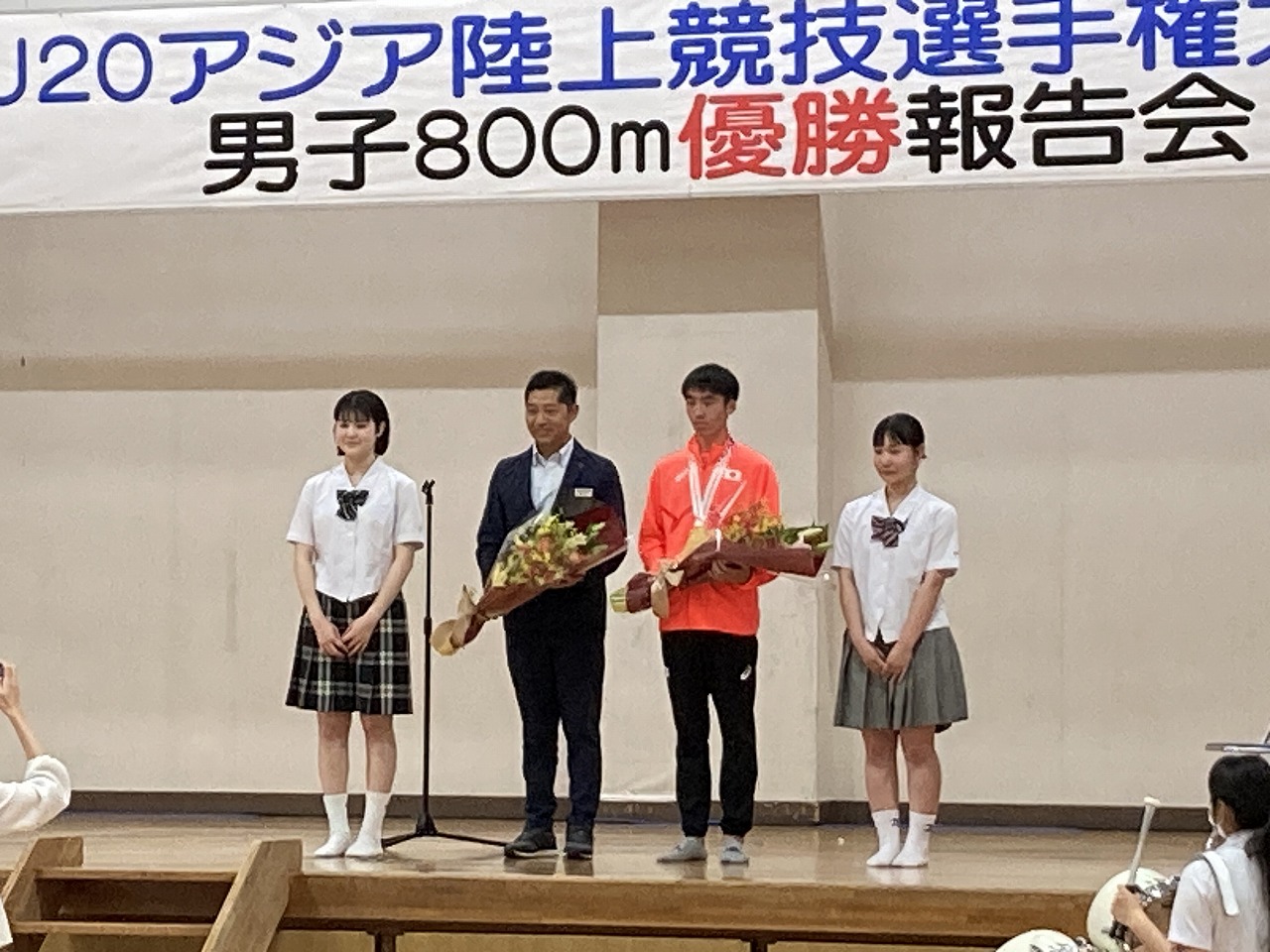 立迫さん☆優勝報告会☆生徒会 日章学園 鹿児島城西高等学校