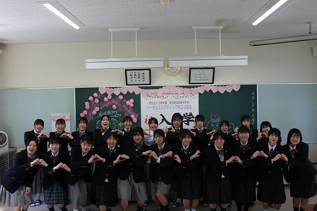 23期生入学しました☆元気いっぱい輝いています☆ | 日章学園 鹿児島