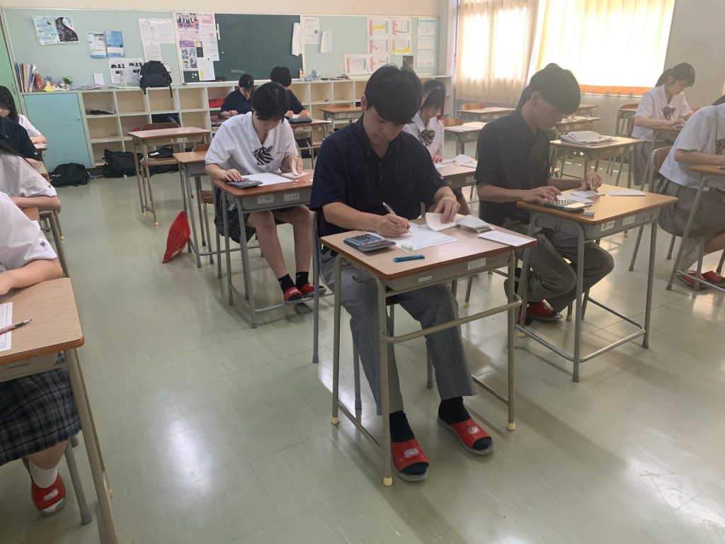 ７月電卓2 日章学園 鹿児島城西高等学校