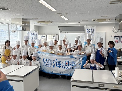「高校生集まれ!海のごちそう開発プロジェクト」第2弾! 5 IMG 4714 日章学園 鹿児島城西高等学校