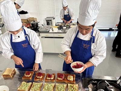 「高校生集まれ!海のごちそう開発プロジェクト」第2弾! 1 IMG 4739 日章学園 鹿児島城西高等学校