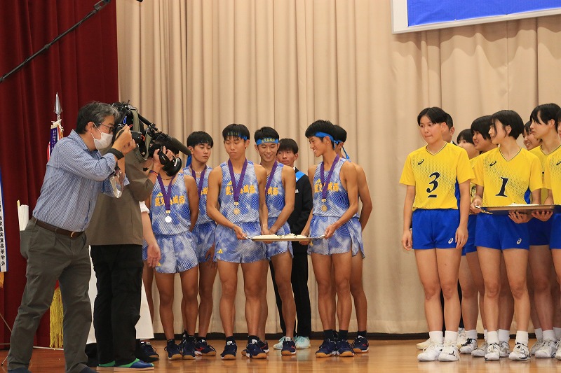 優勝報告会を実施しました。 4 IMG 8931 1 日章学園 鹿児島城西高等学校