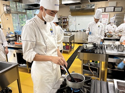 調理科2年生 調理実習♫ 4 IMG 5642 日章学園 鹿児島城西高等学校