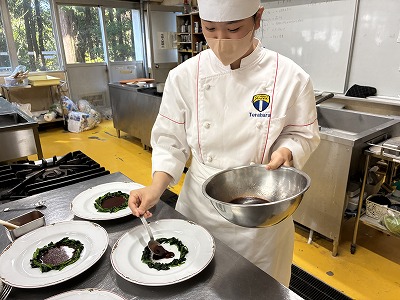 調理科2年生 調理実習♫ 5 IMG 5655 日章学園 鹿児島城西高等学校