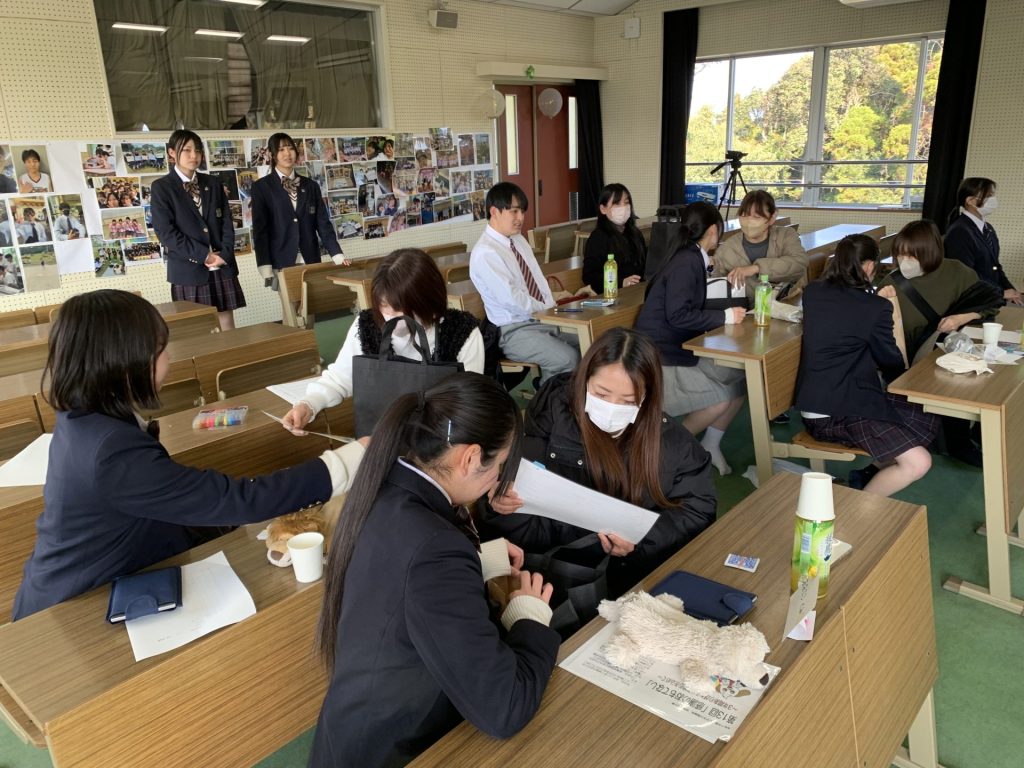 ビジネス情報科6期生 感謝の集い開催!! 5 IMG 4073 日章学園 鹿児島城西高等学校