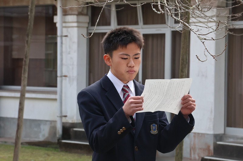 社会福祉科3年生 国家試験合格祈願祭を実施 1 IMG 6598 日章学園 鹿児島城西高等学校