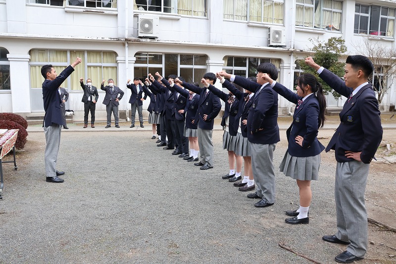 社会福祉科3年生 国家試験合格祈願祭を実施 2 IMG 6627 日章学園 鹿児島城西高等学校