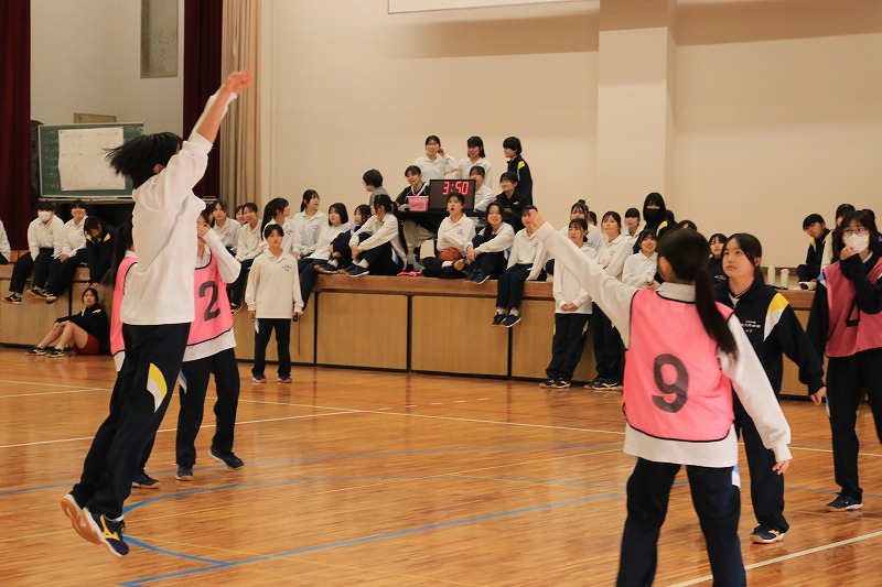 令和7年度最後のクラスマッチを行いました 1 IMG 9802 日章学園 鹿児島城西高等学校
