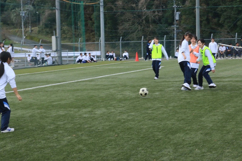 令和7年度最後のクラスマッチを行いました 2 IMG 9809 日章学園 鹿児島城西高等学校